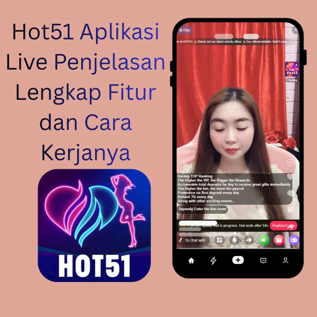 Hot51 Aplikasi Live Penjelasan Lengkap Fitur dan Cara Kerjanya
