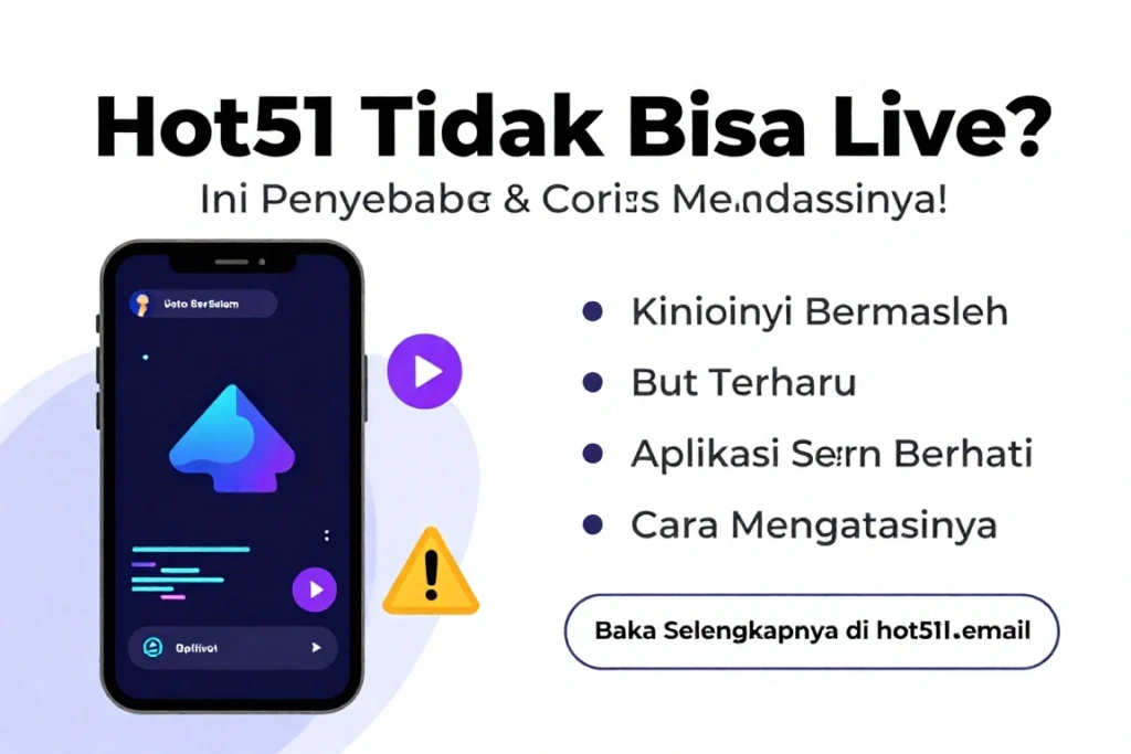 Hot51 Tidak Bisa Live Ini Penyebab & Cara Mengatasinya