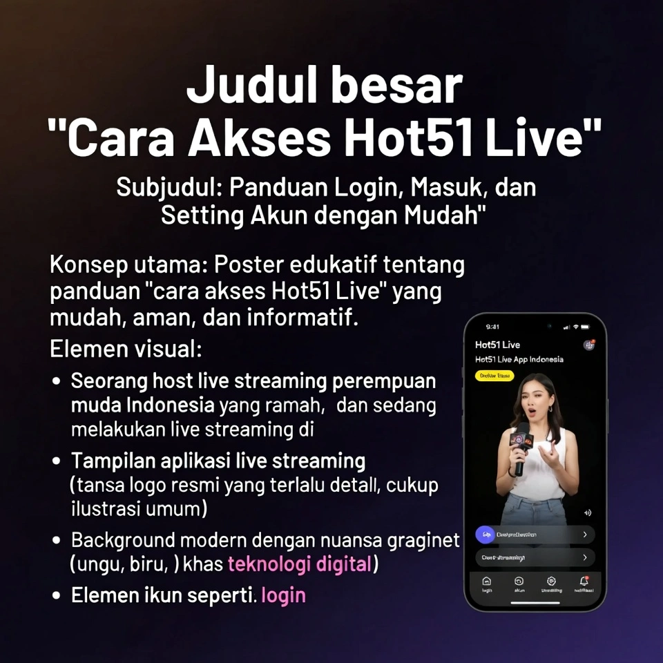 Cara Akses Hot51 Live
