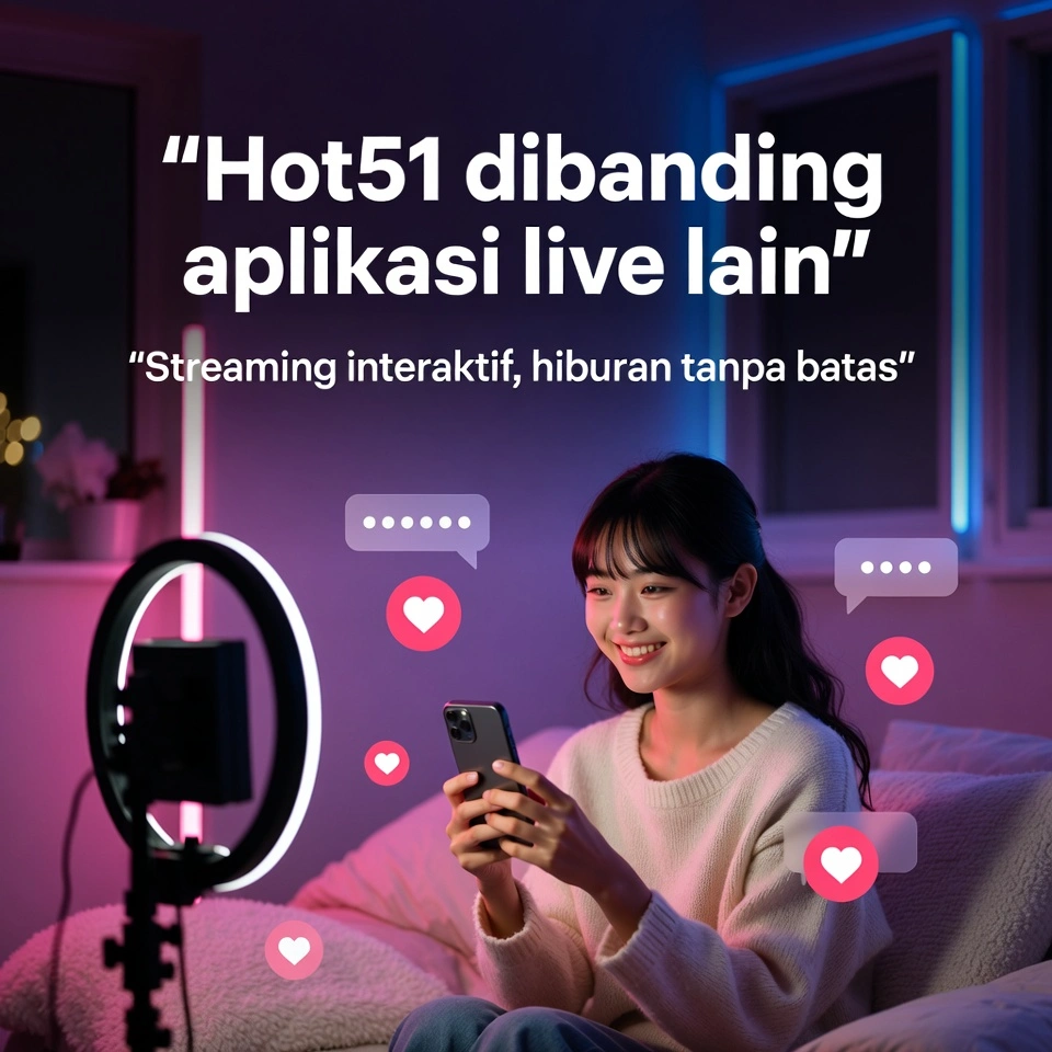 Hot51 dibanding aplikasi