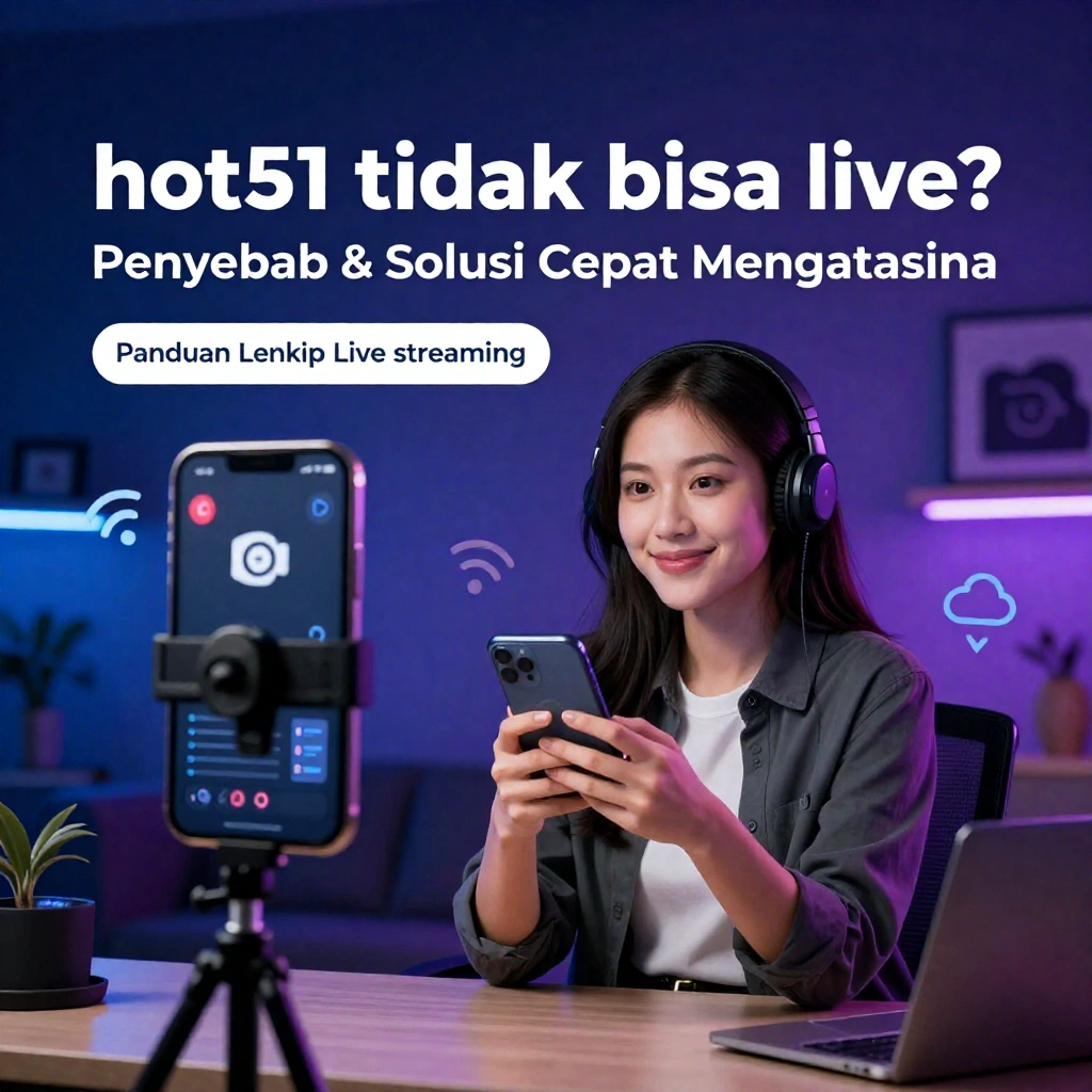 hot51 tidak bisa live