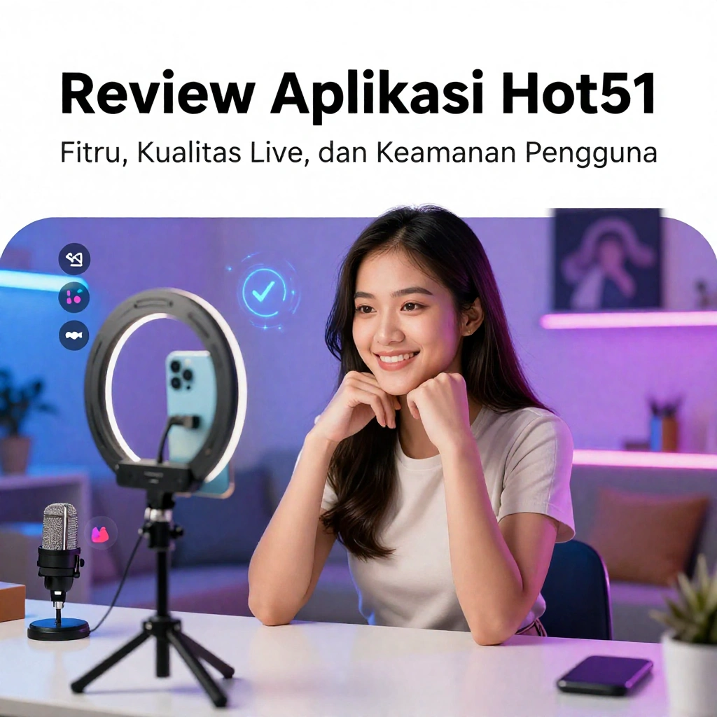Review Aplikasi Hot51 Analisis Fitur, Kualitas Live, dan Keamanan