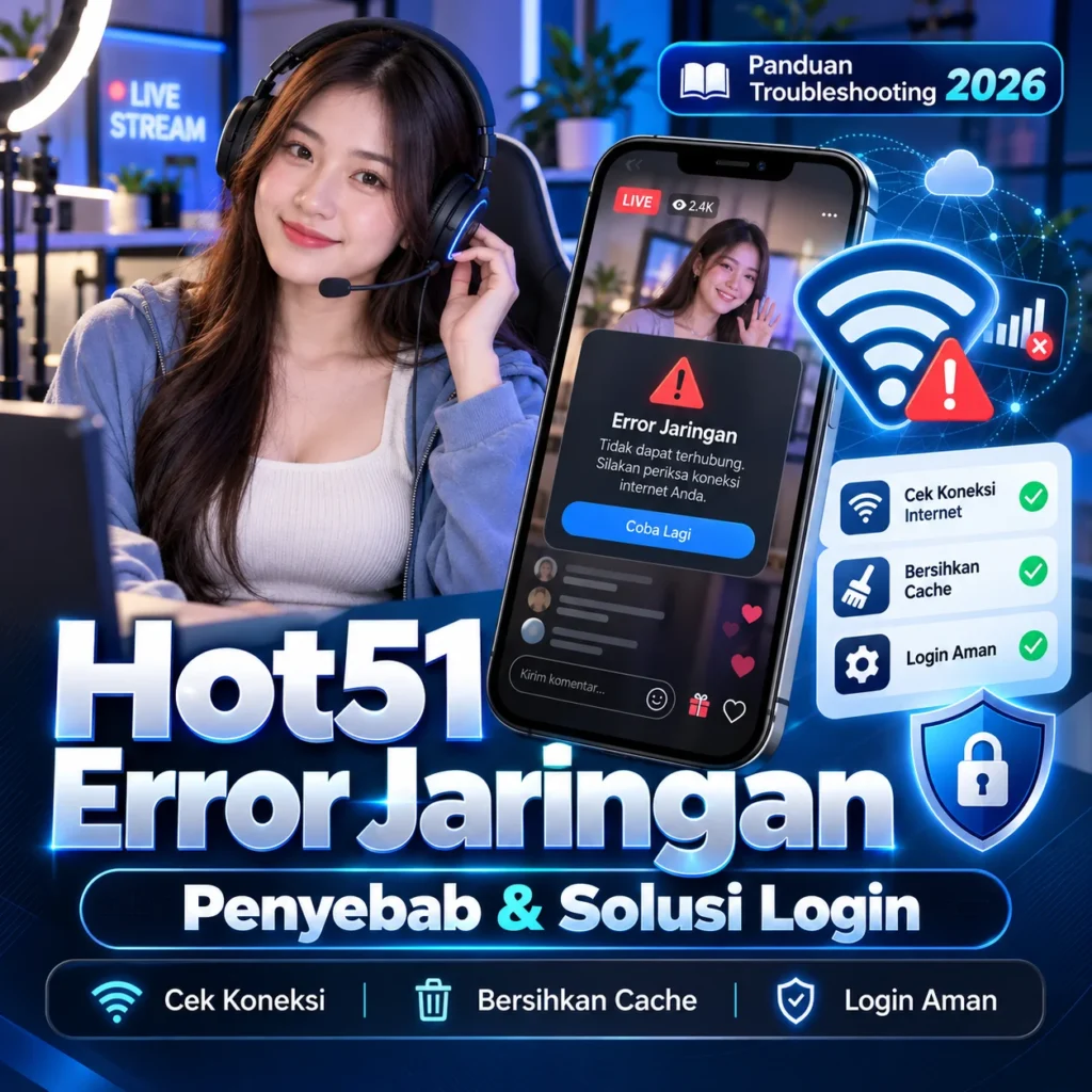 Hot51 Error Jaringan Penyebab dan Solusi Login