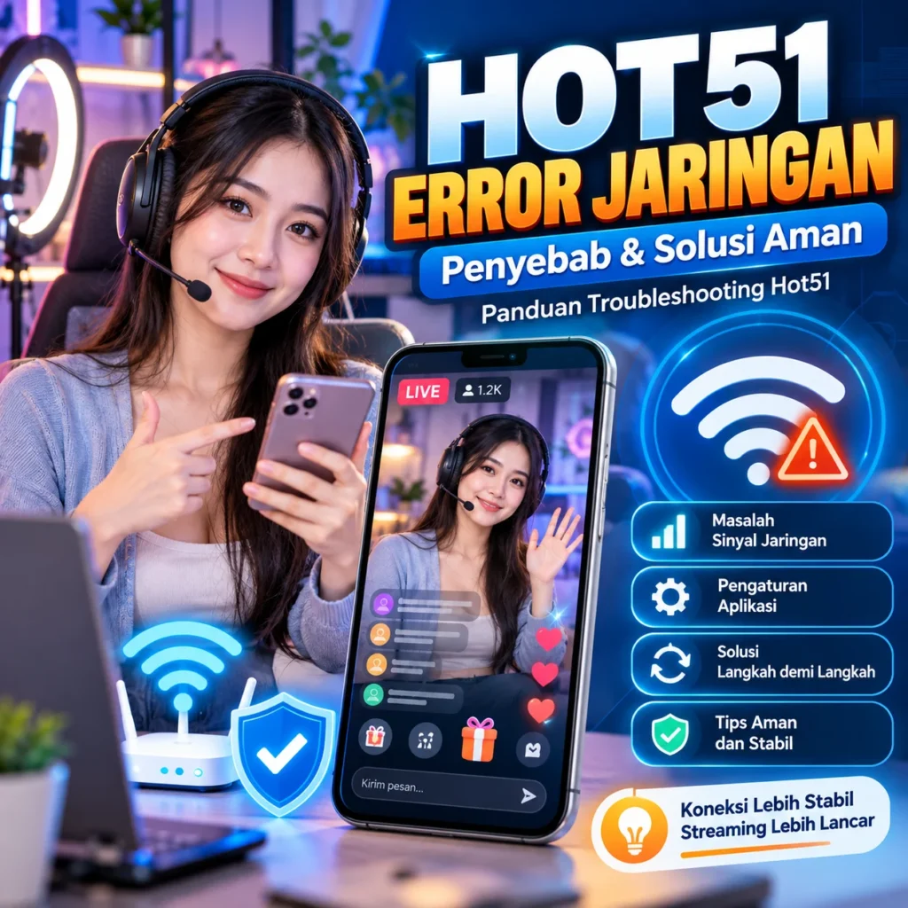Hot51 Error Jaringan Penyebab dan Solusi yang Aman