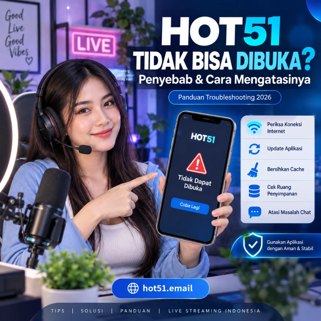 Hot51 Tidak Bisa Dibuka