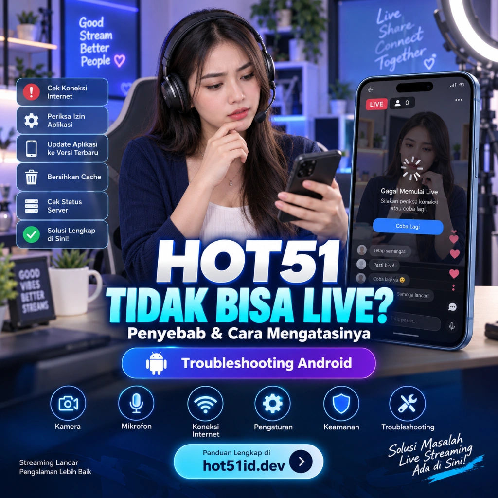 Hot51 Tidak Bisa Live