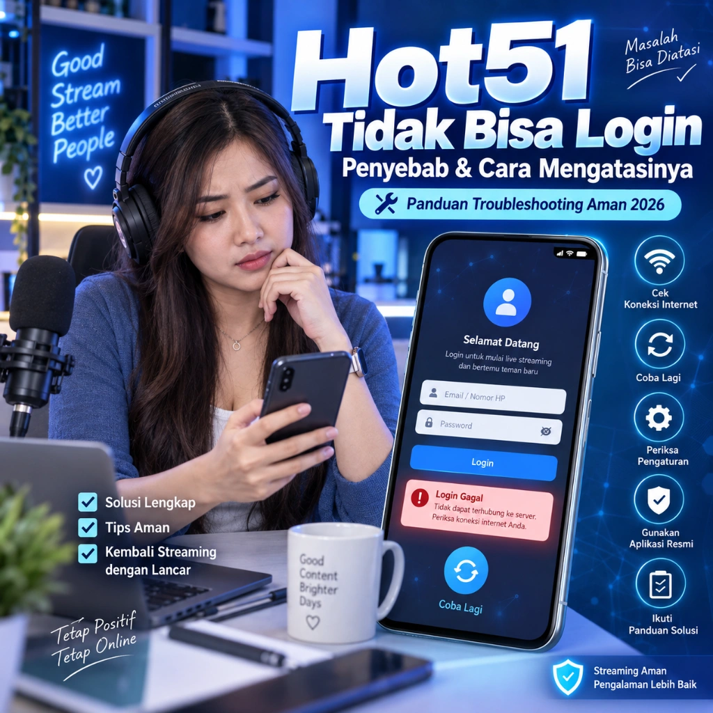 Hot51 Tidak Bisa Login