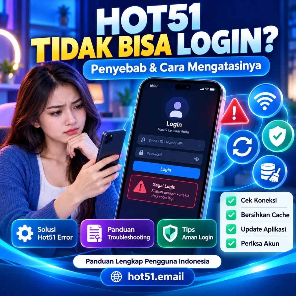 Hot51 Tidak Bisa Login Penyebab dan Cara Mengatasinya