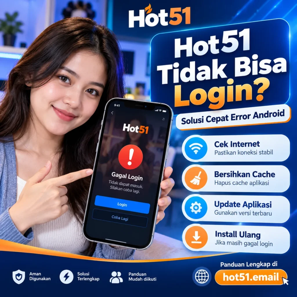 Hot51 Tidak Bisa Login Solusi Cepat & Cara Mengatasi Error
